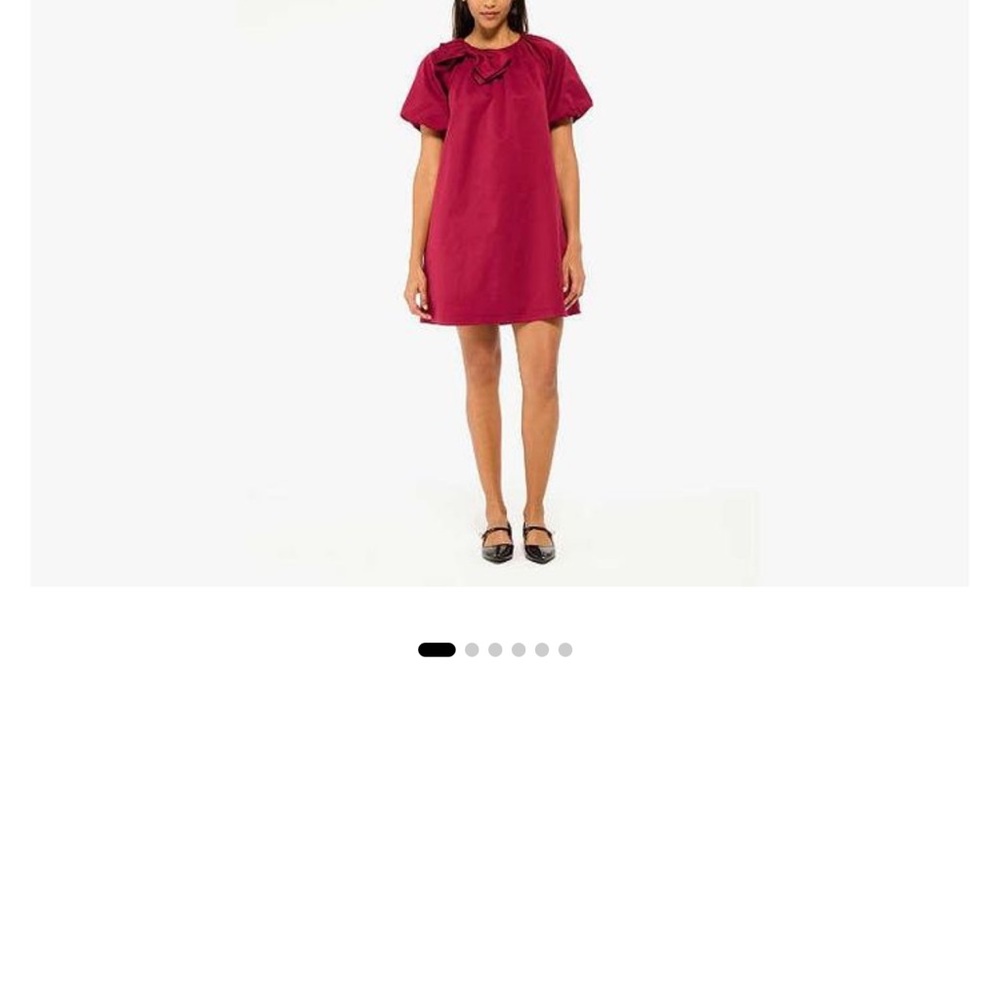 Kate Spade Dorothy dress NWT Color is BlackBerry - Picture 6 of 9